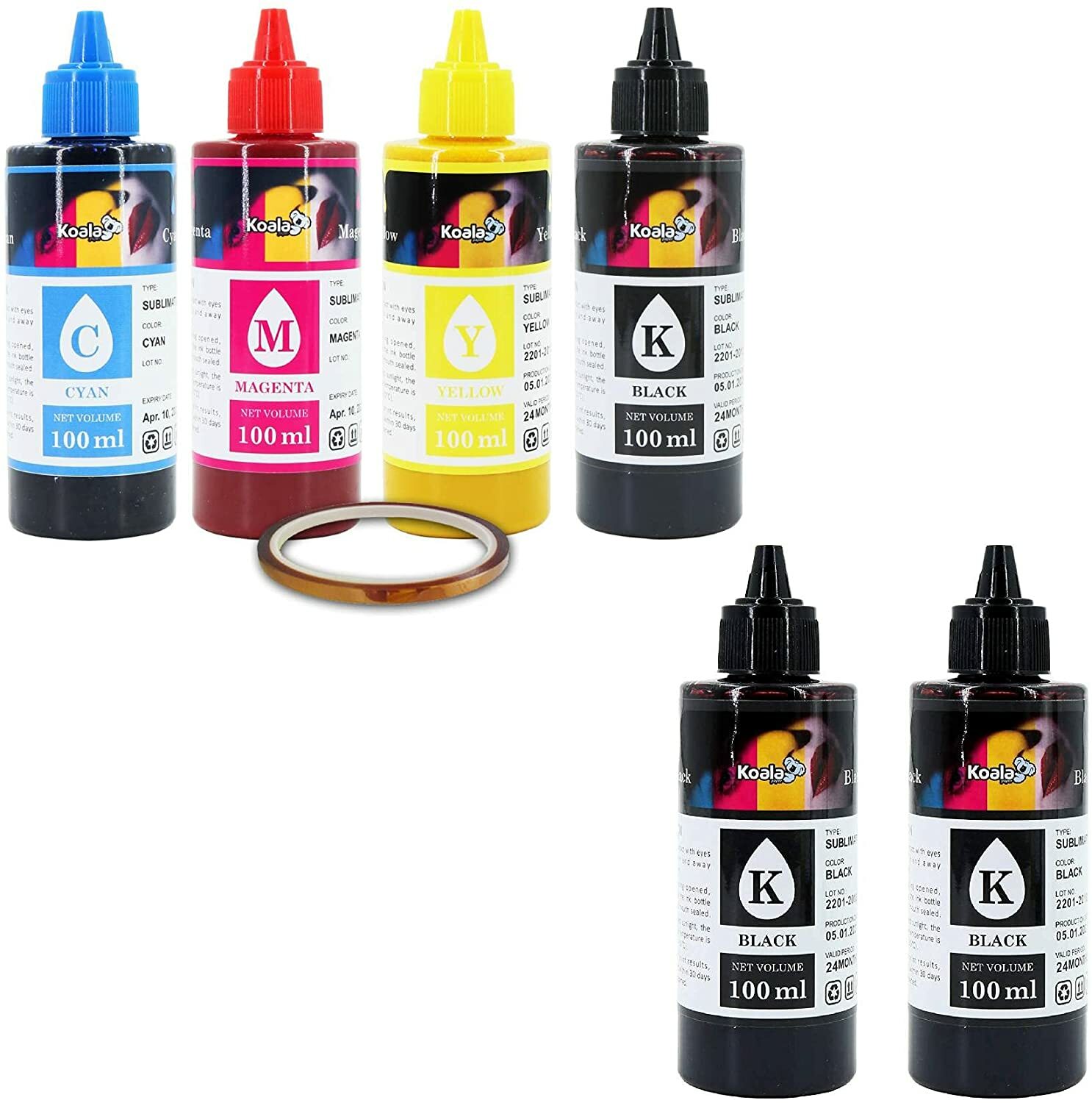 600ML Koala Sublimation Ink for Epson 2720 2760 2800 2803 2850 4800 15000 ecotan