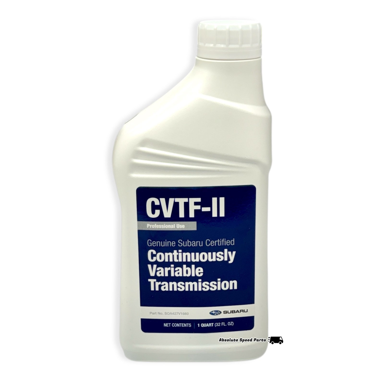 Genuine OEM Subaru CVTF-II CVT Transmission Fluid - 6 Quarts - SOA427V1660