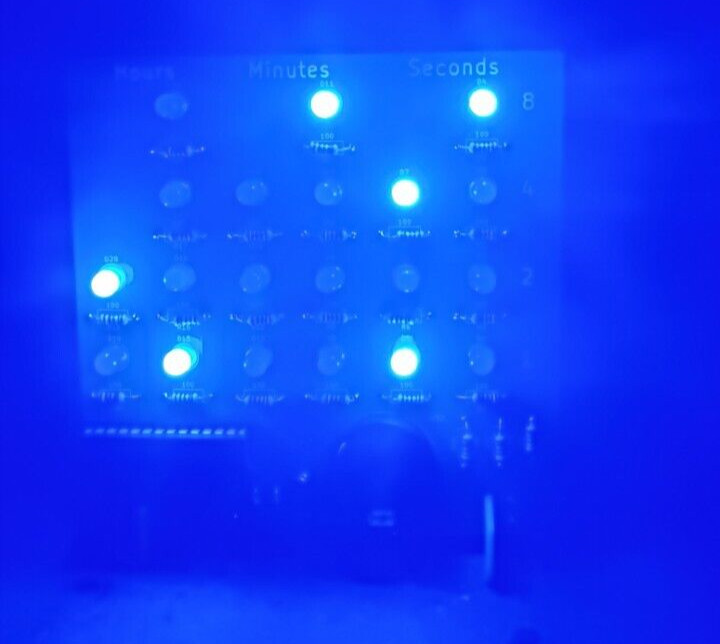 Binary Clock Kit DIY Solder Power Of 2 Clock