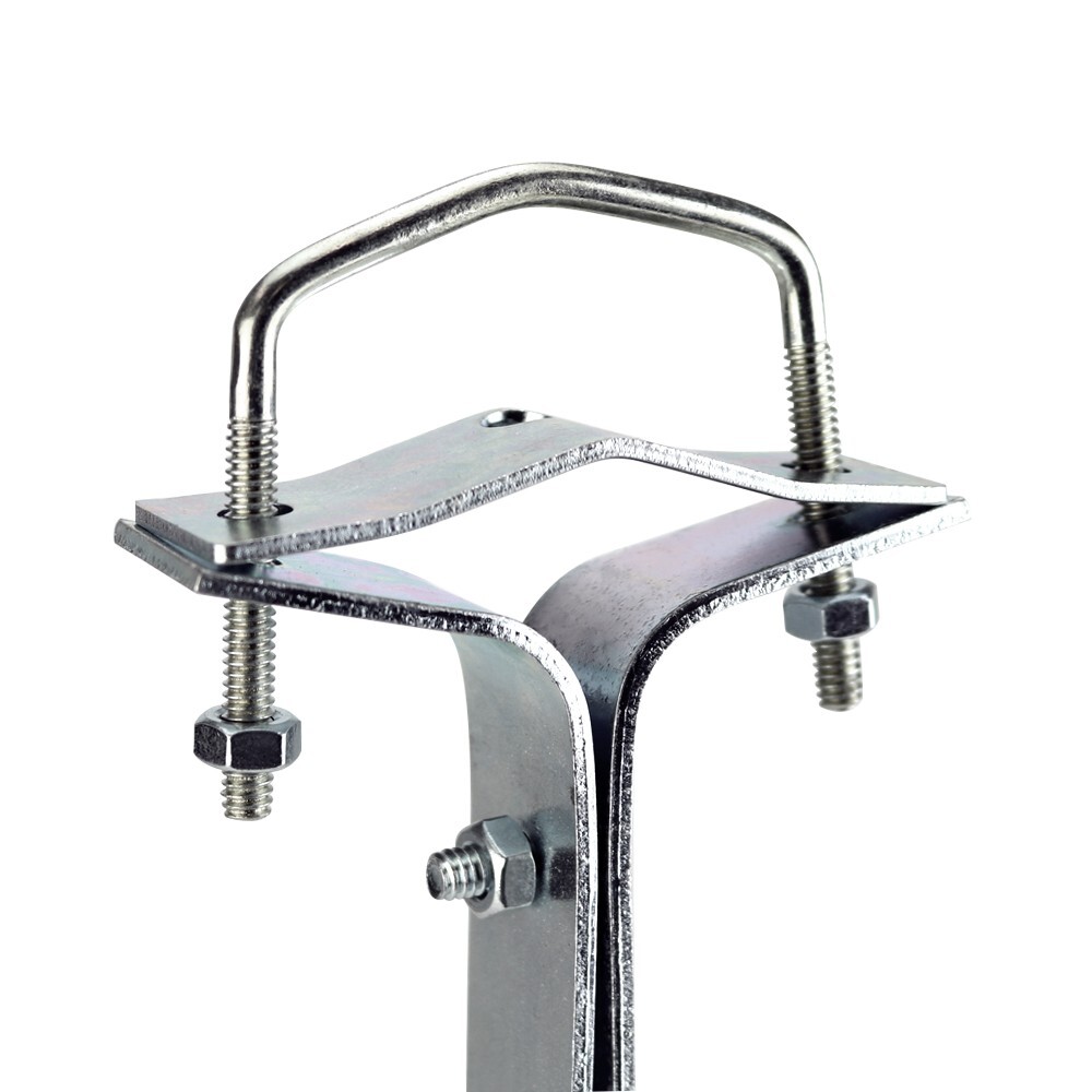 Skywalker 12" Heavy-Duty Wall Mount Kit for TV Antenna Mast/Satellite Dish Mast