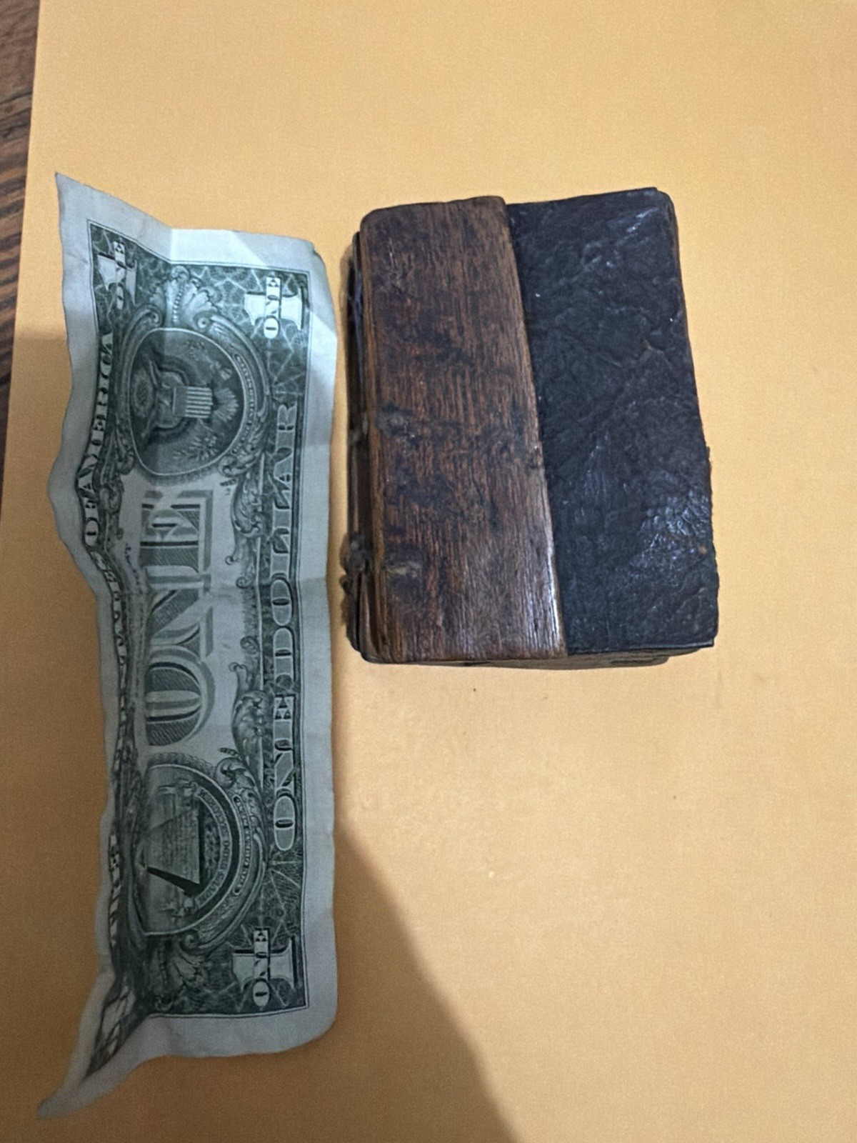 Antique Mini Ethiopian Bible – Ge’ez Script on Vellum Hand-written