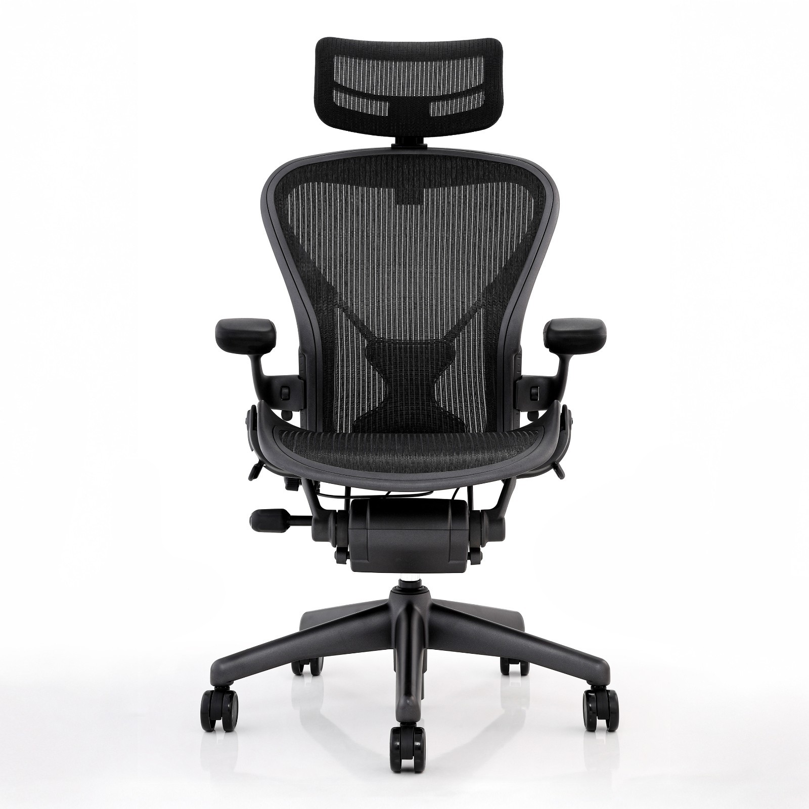 Herman Miller Aeron Size B Fully Loaded Posture Fit Support Chair - Open Box