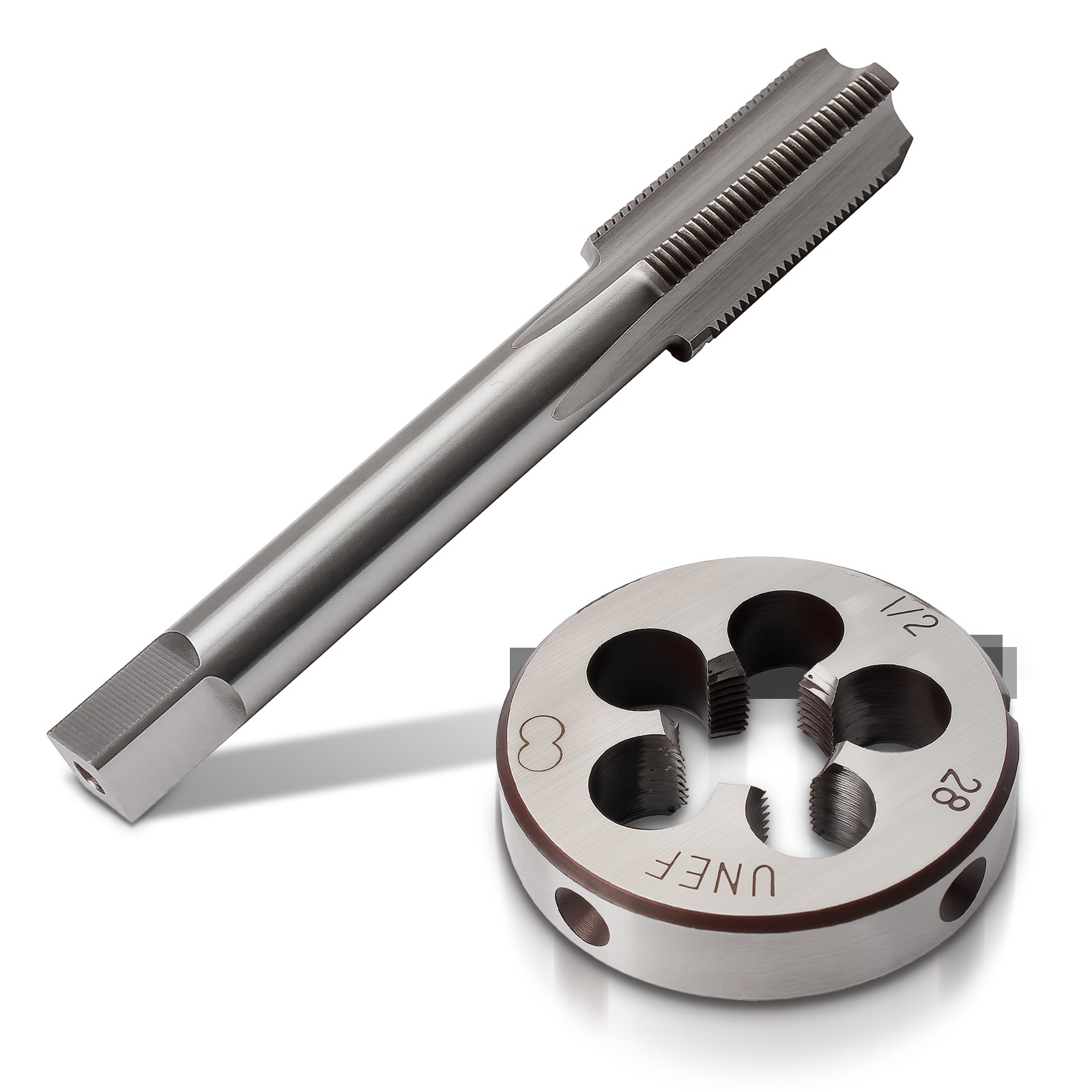 1/2"-28 Gunsmithing Tap and Die Set High Quality (1/2" x 28) 22LR 223 5.56 9mm