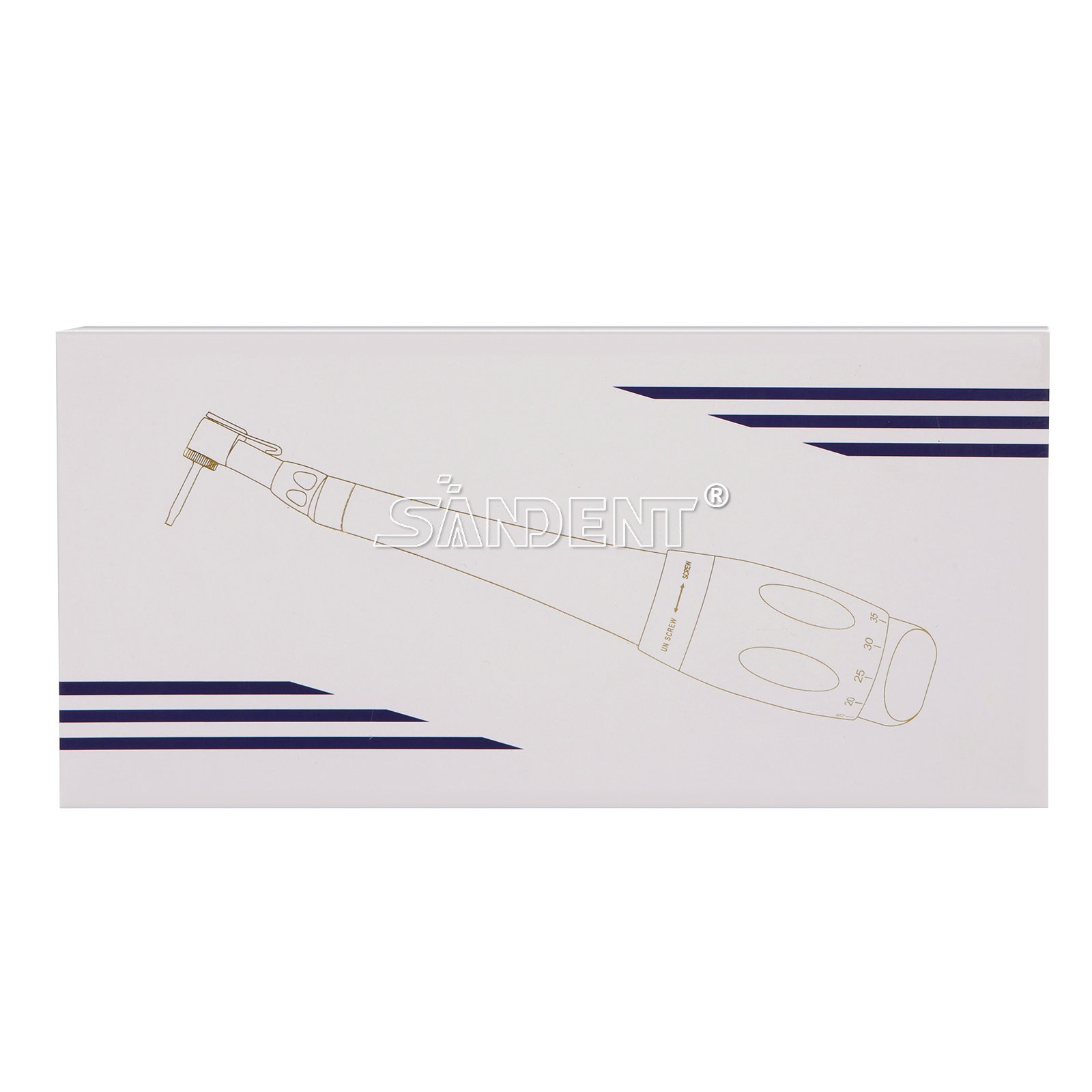 Dental Torque Wrench Universal Implant Kit Wrench Contra Angle & 16 Drivers USA