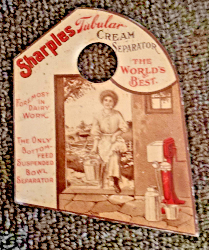 Antique Sharples Tubular Cream Separator Pot & Pan Scraper *West Chester, PA*