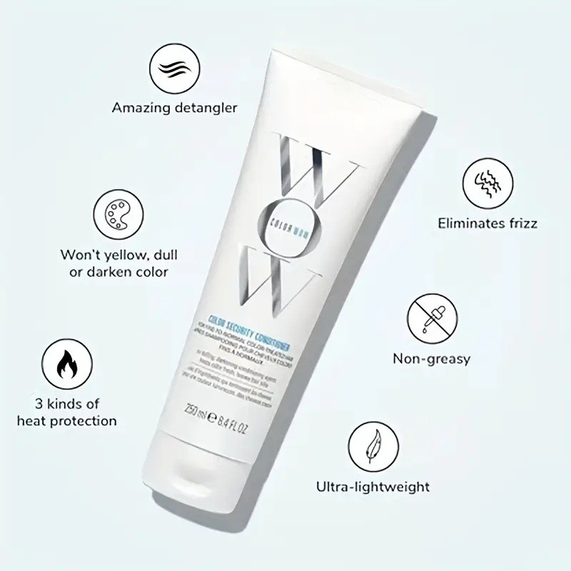 COLOR WOW COLOR SECURITY SHAMPOO And Weightless COLOR SECURITY CONDITIONER