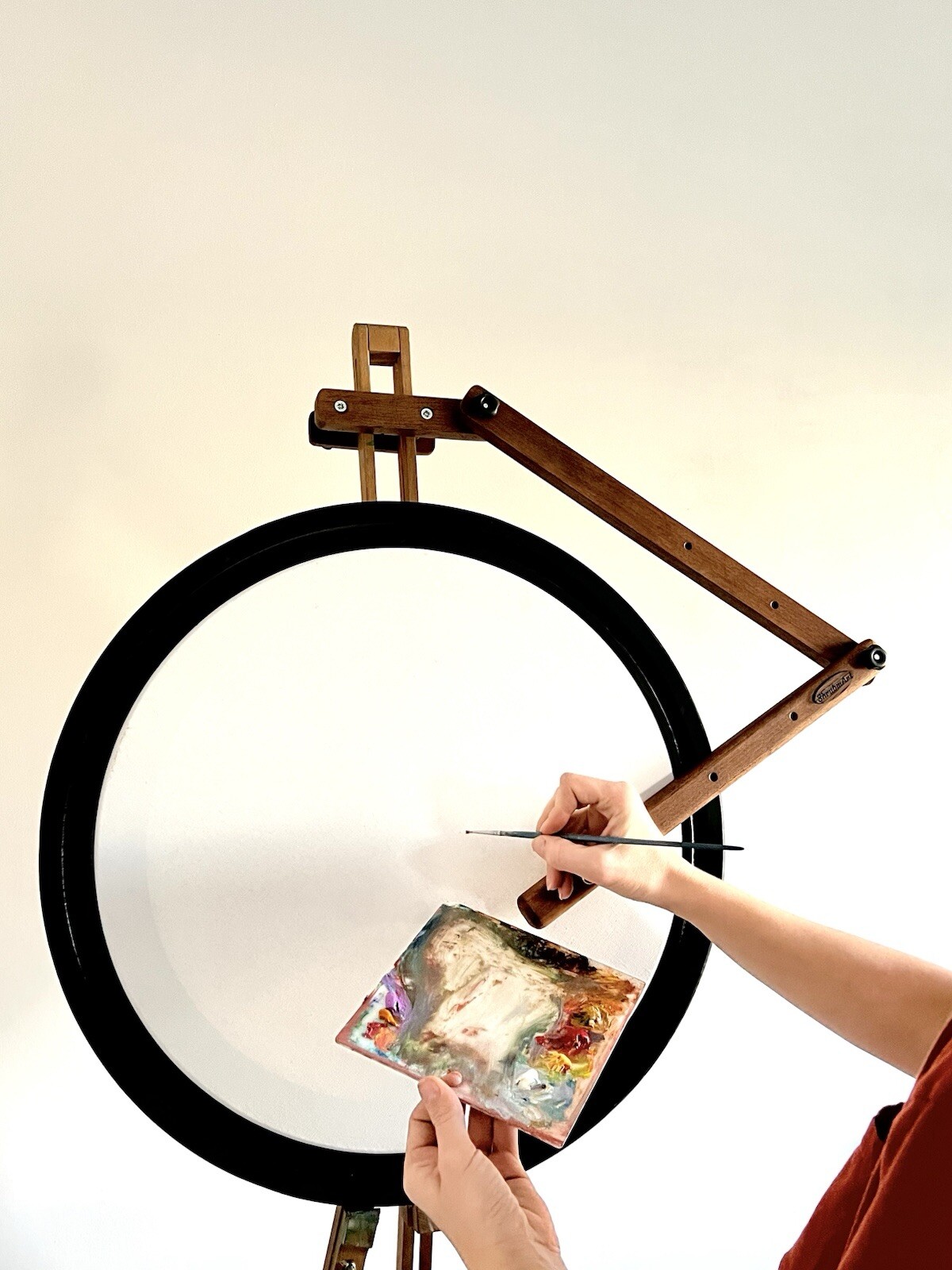 Artist Hand Support for Most Easel (Mahl Stick) 33,85 Inch ( 86 Cm)