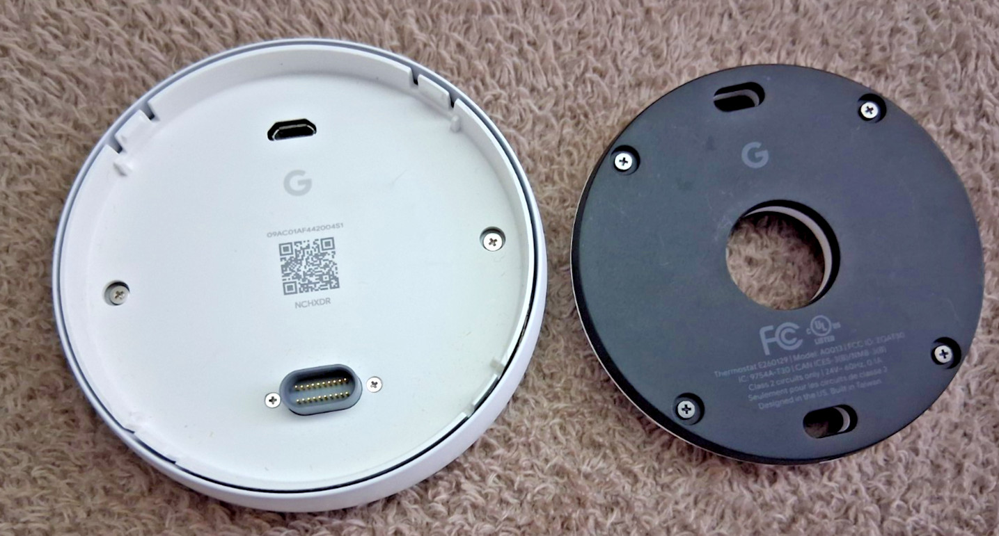 Google Nest 3rd Gen Learning Thermostat A0013, White, Tested, Great