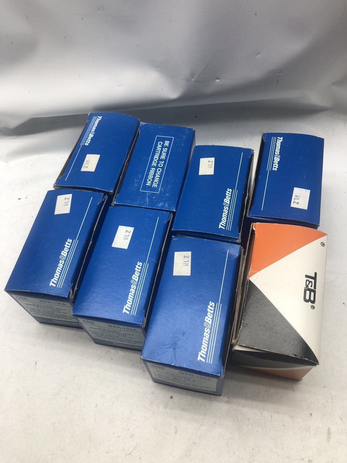 NEW WPR-125A E-Z-CODER WIRE MARKER ROLL FOR WD-20P OR WD-25P 500 COUNT ROLL