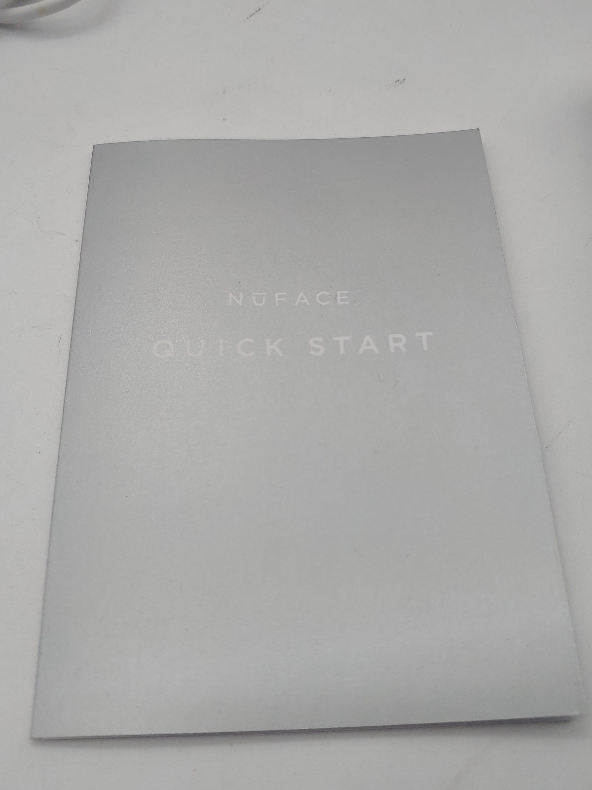 Genuine NuFACE Trinity Facial Toning Device + Cradle + AC Charger Tested Works