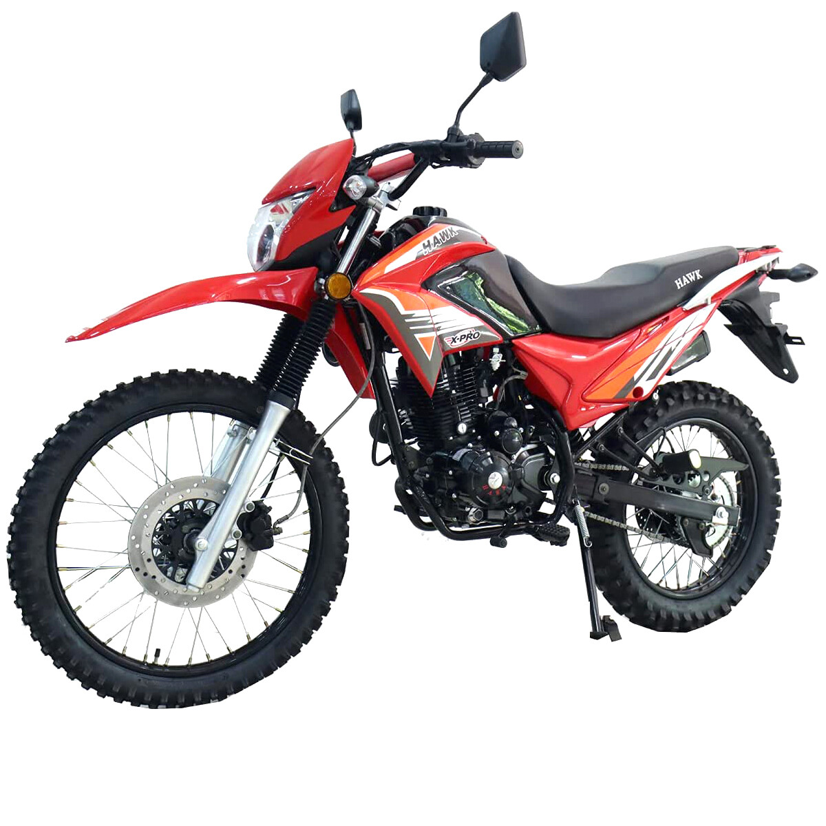 X-PRO Hawk 250 Dirt Bike Dual Sports Enduro Street Bike Motorcycle Free Shipping