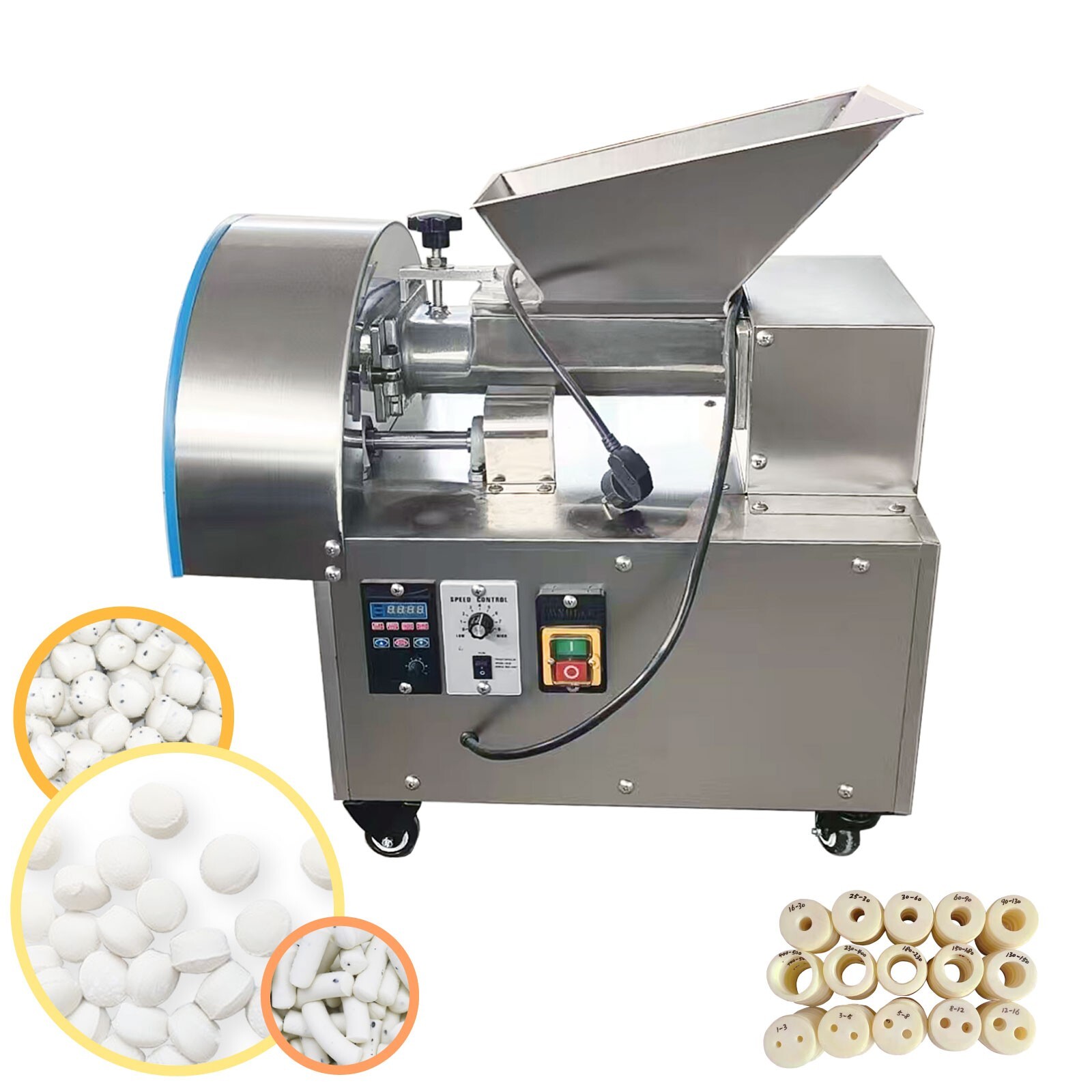Kolice Commercial Dough Divider, Dough Cutting Machine-15 Molds,1-500g adjusted