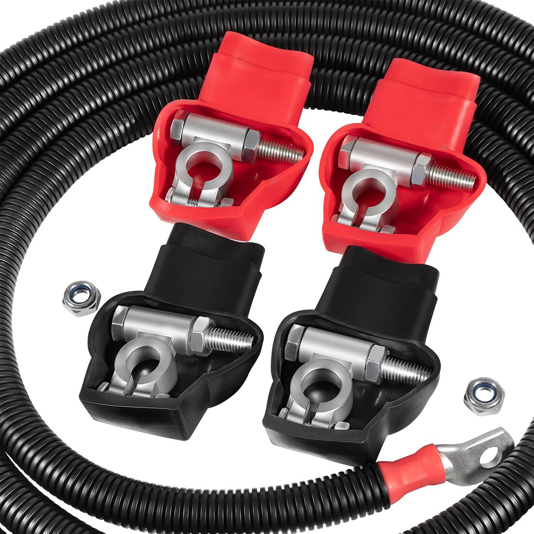 Battery Cables Kit for 2003-2007 Dodge RAM Gen-3 5.9L 24-Valve Cummins Diesel
