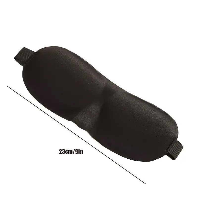 2 Pack Travel 3D Eye Mask Sleep Soft Padded Shade Cover Rest Relax Blindfold