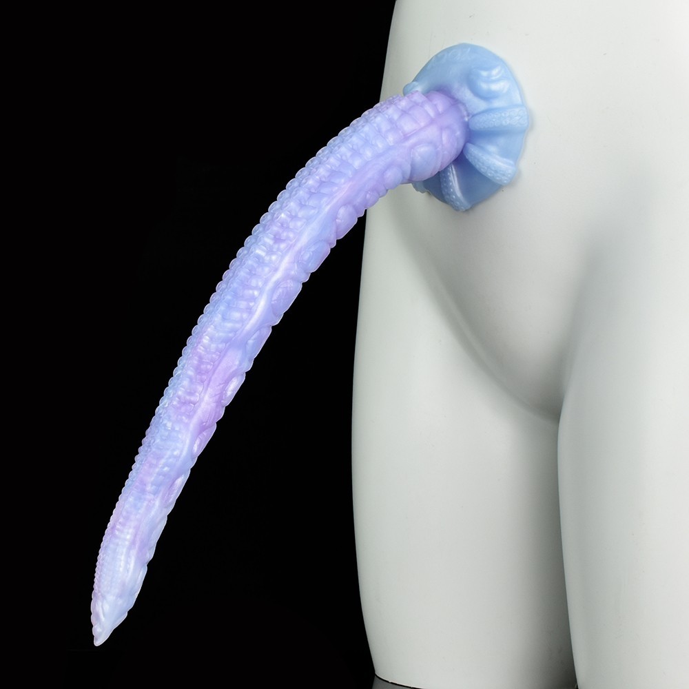 Super Long Dildo Fantasy Silicone Penis Anal Butt Plug With Suction Cup Sex Toy
