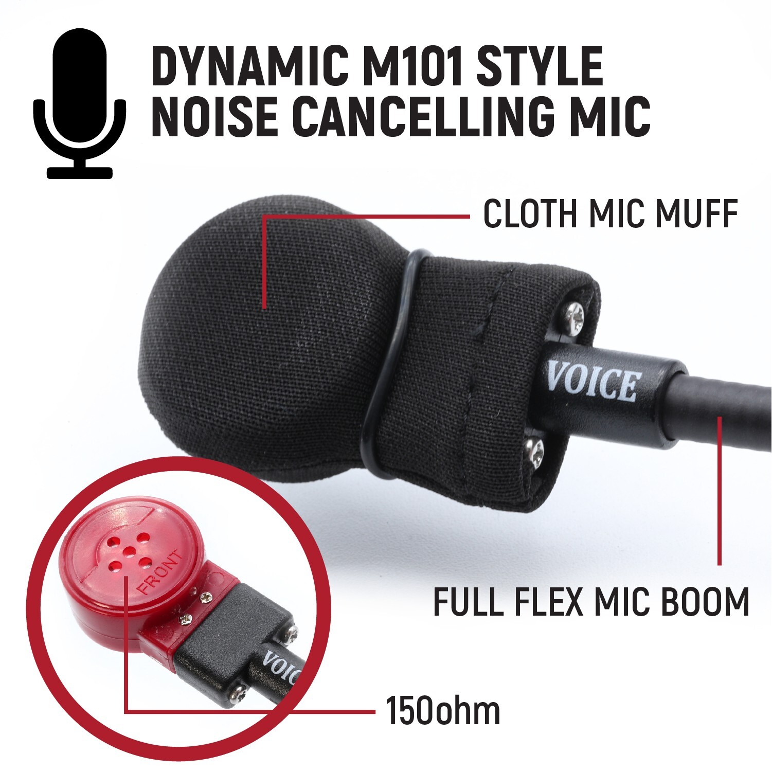 Rugged IMSA Helmet Kit M101 Mic - Racing Radios Communications Electronics