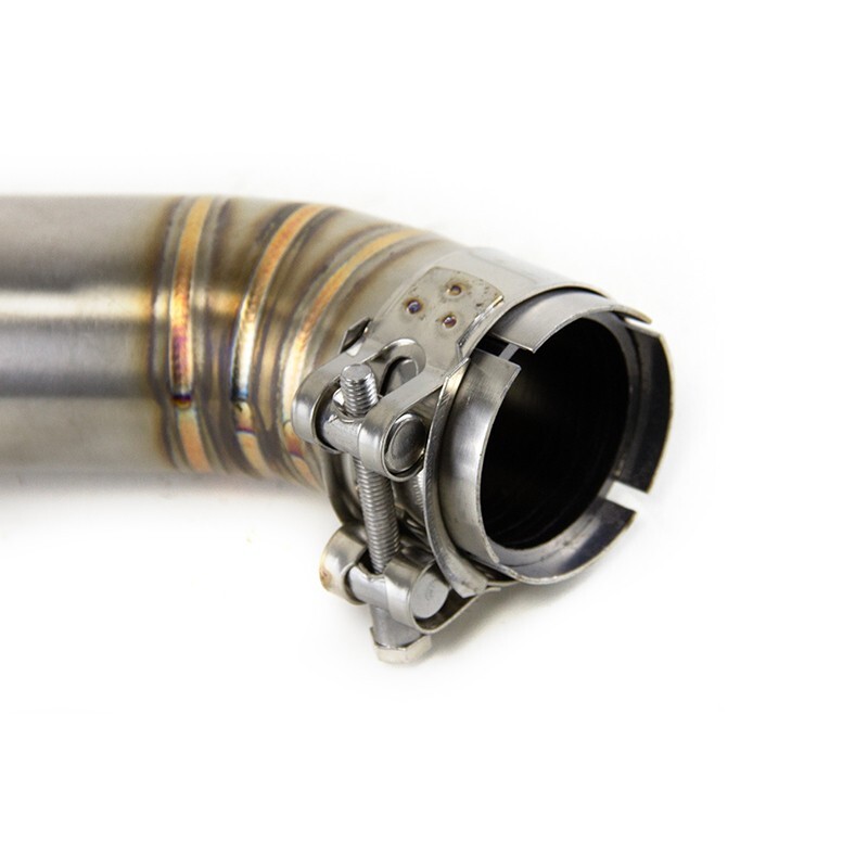 CBR500R 2016-2025 for Honda CB500F CB500X Exhaust Mid Tail Pipe Slip on Muffler