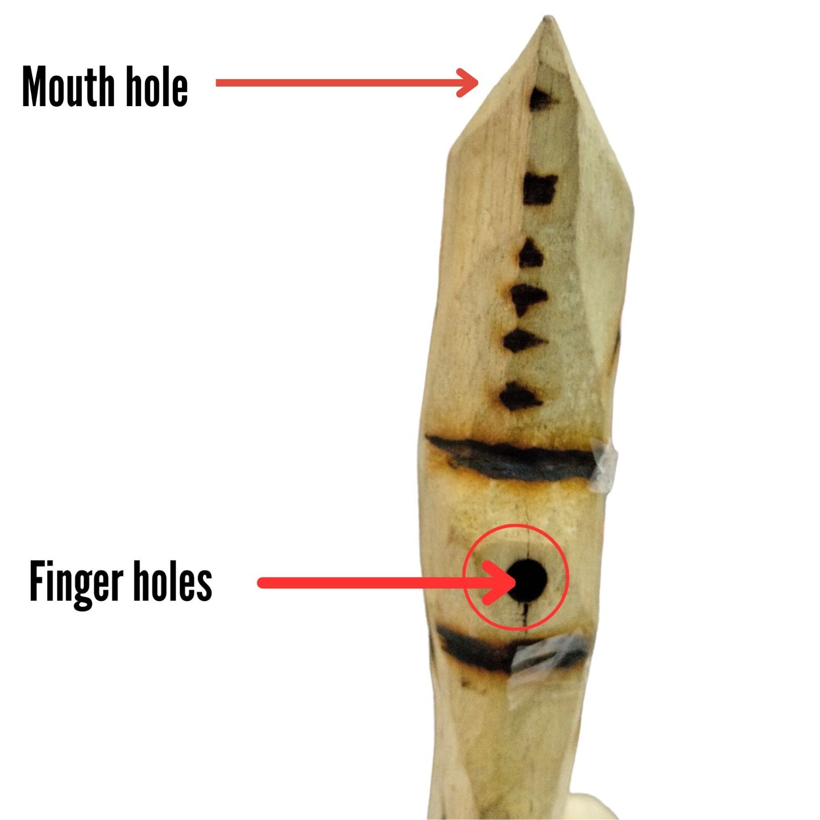 Flute Instrument, African Musical Instrument, African Flute, Igbo (OJA), Wood