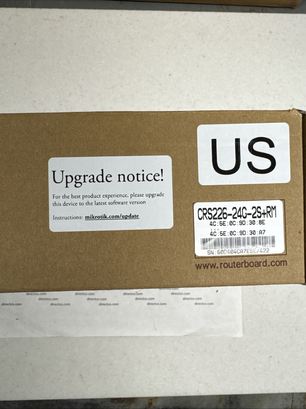 MikroTik CRS226-24G-2S+RM 24-Port Cloud Router Switch, White - NEW IN BOX