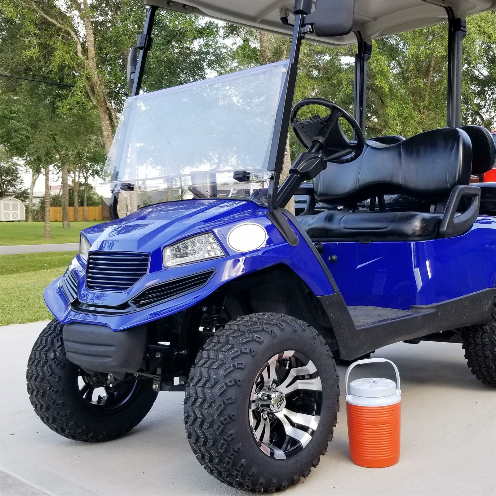 Front Clear Windshield Folding For 2007+ Yamaha G29 Drive Golf Electric Cart