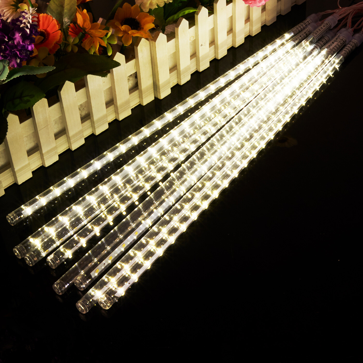 Waterproof LED Lights Meteor Shower Rain Christmas Indoor Outdoor String Light