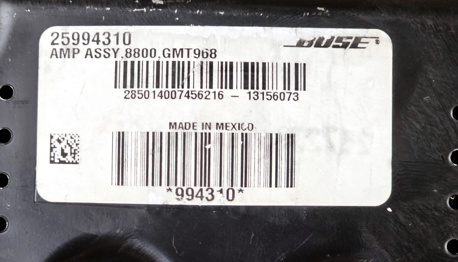 2010-2017 GMC Acadia 25994310 Bose Audio Sound System Amplifier OEM JDM Used