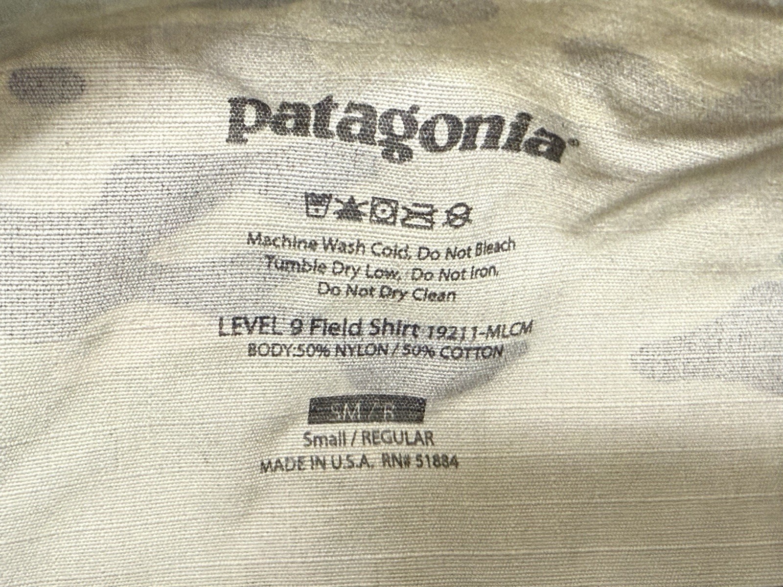 Patagonia Level 9 Temperate Blouse Field Shirt Multicam Small Regular NEW