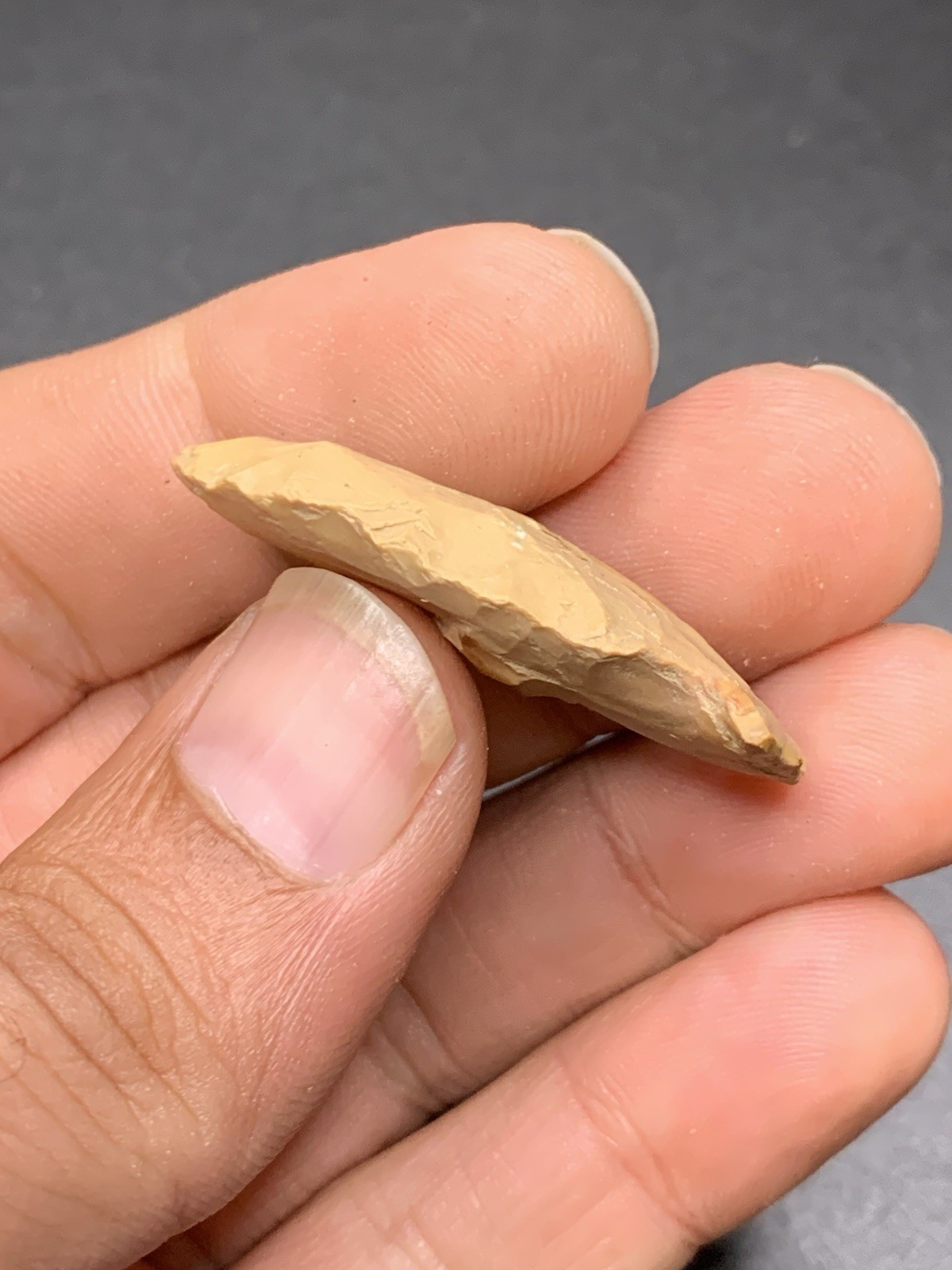 Authentic Corner Notch Arrowhead Knox Co Indiana 1 1/2 Inch Found Vincennes