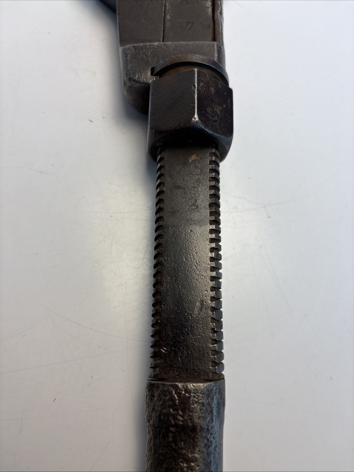 Antique Bemis & Call Co NYC Railroad Springfield Mass 18” Adjustable Wrench