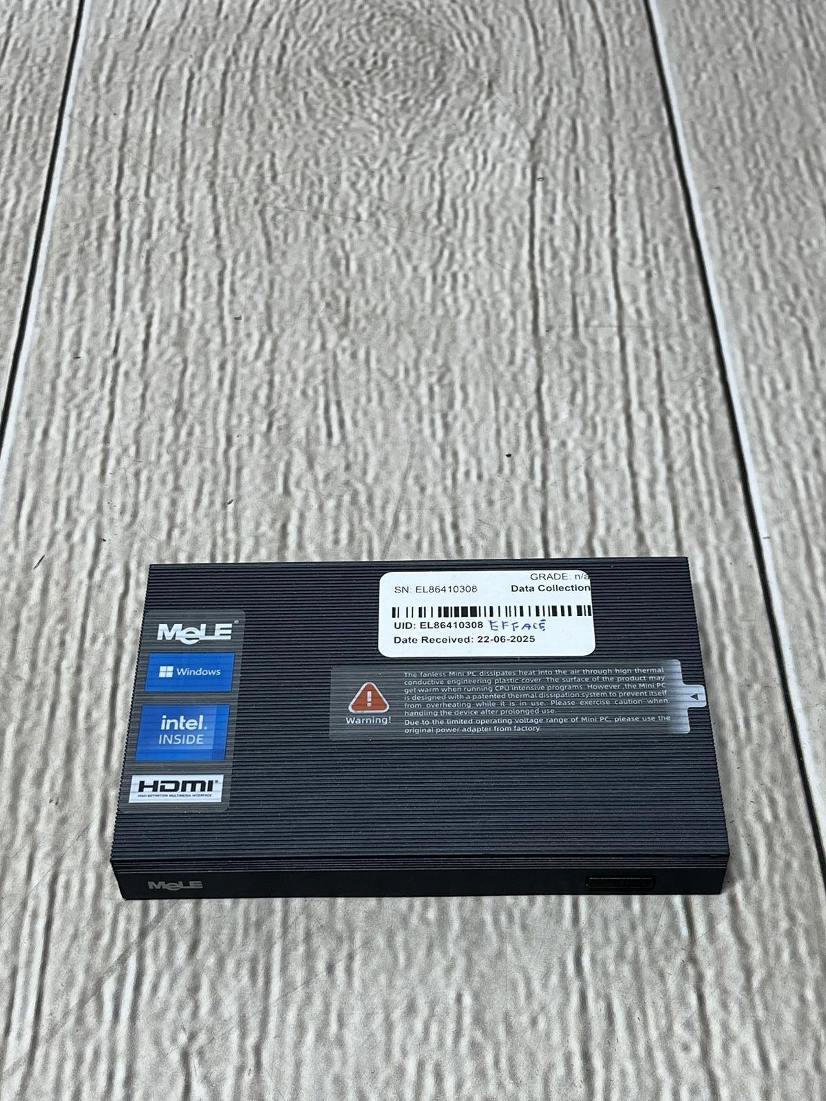MeLE Fanless Mini PC Quieter3Q 11th Gen Celeron N5105 16GB 240GB M.2 Windows 11