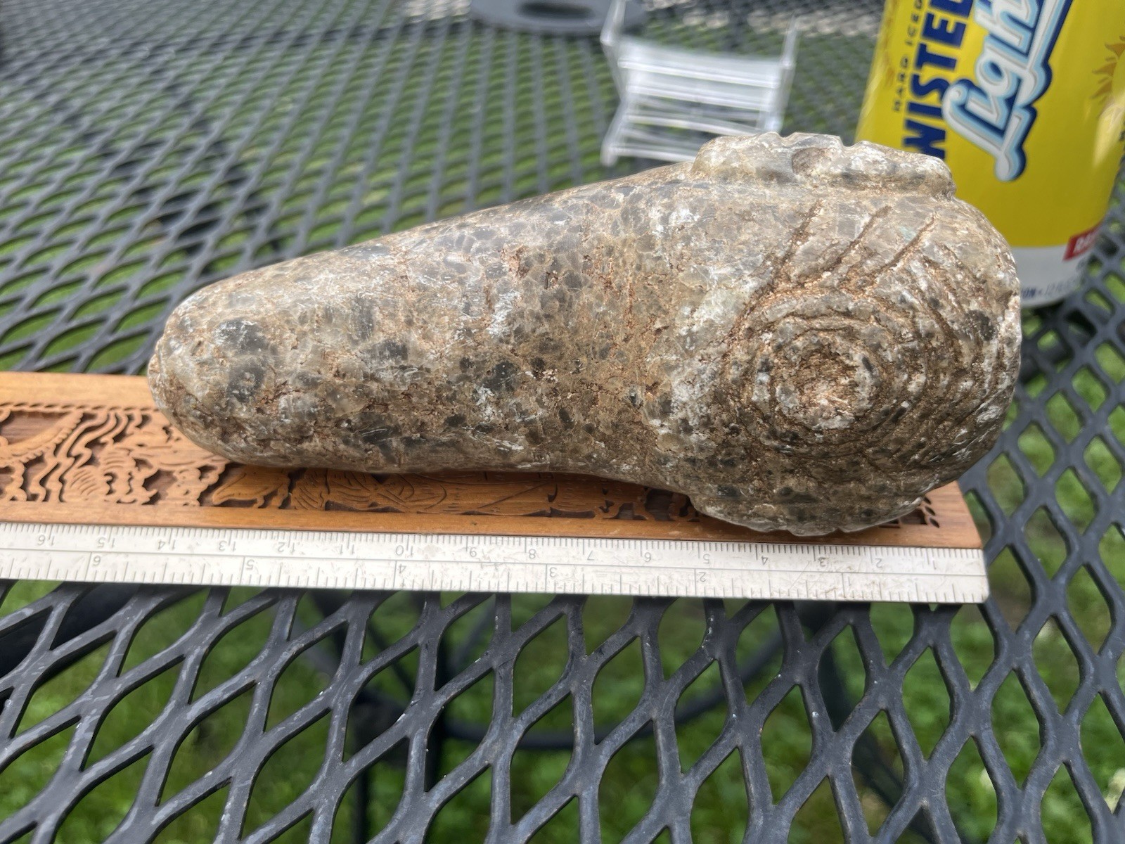 Big Taino Stone Tool Rare PreColumbian Ancient Artifact Arawak Caribe Mayan