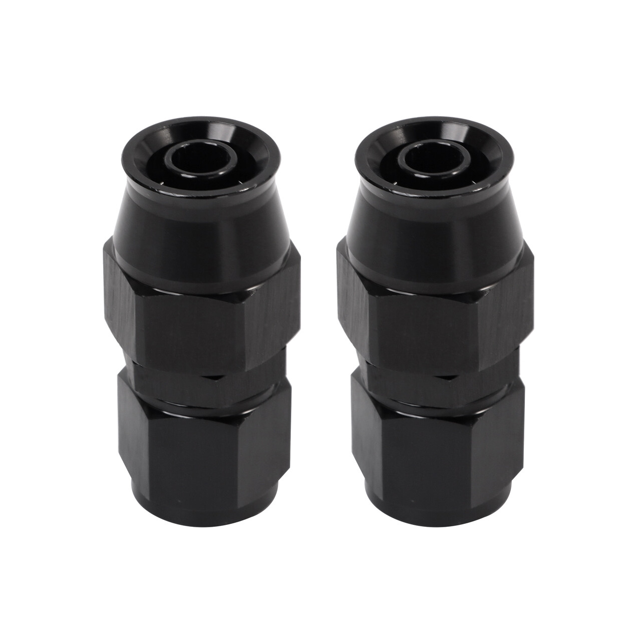 LokoCar PTFE Hose End Fittings 4AN 6AN 8AN 10AN 0° 45° 90° Degree Fits PTFE Hose