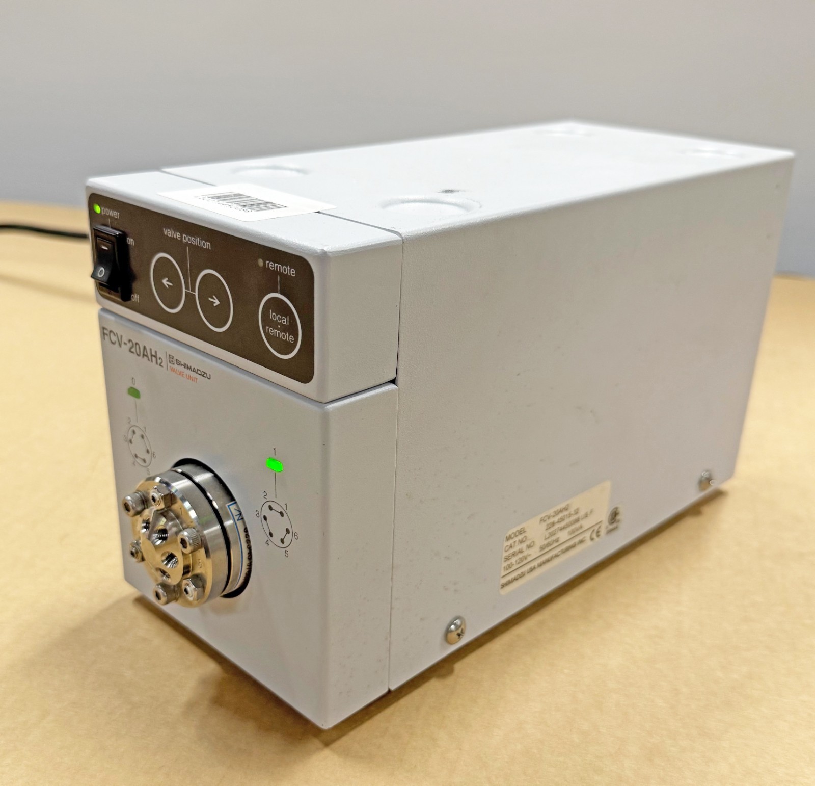 Shimadzu 228-45015-32 High Pressure HPLC Switching Valve FCV-20AH2