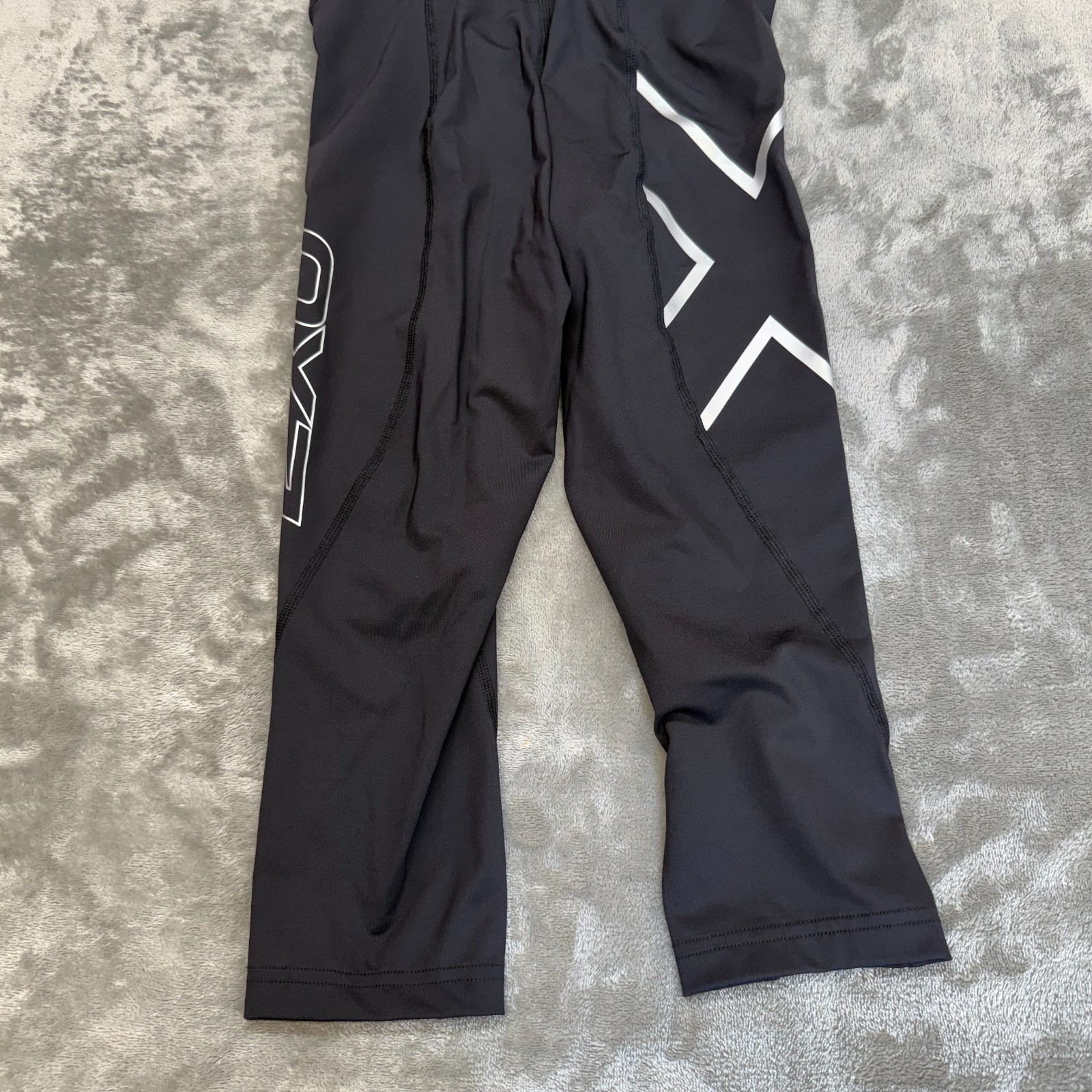 2XU Pre-Natal Sport Compression 3/4 tights womens XS black/Silver WA3596B NWT