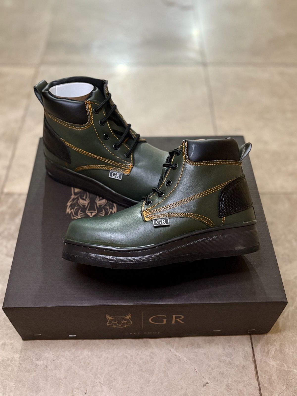 Roofing Boots Grey Roof