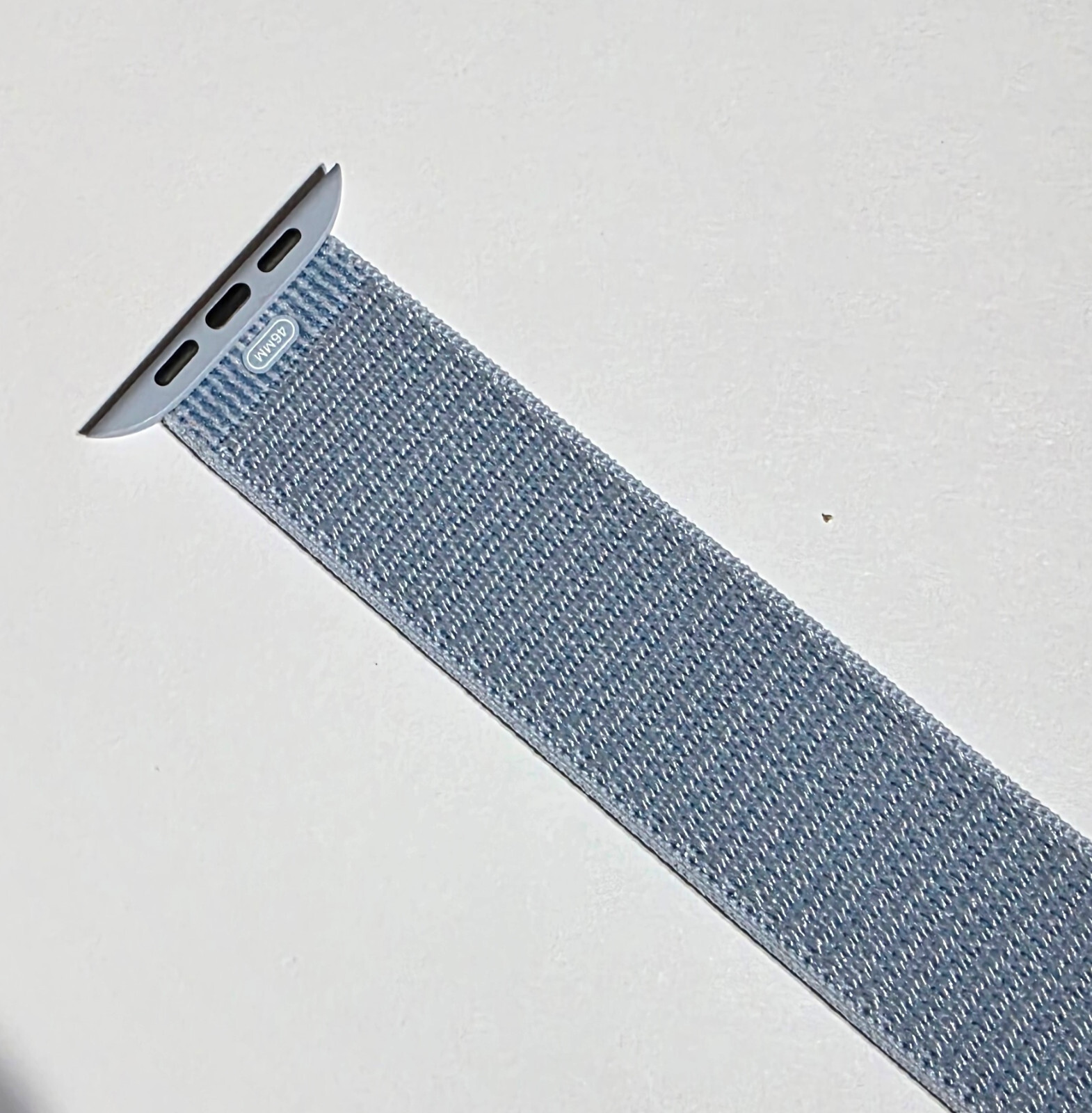 Unused OEM Blue Cloud Apple Watch Sport Loop Band 46mm MXL53AM/A in Bulk Pkg