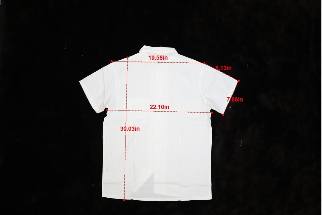 Chef Trends by Pinnacle Men's White Snap Front Chef Shirt M