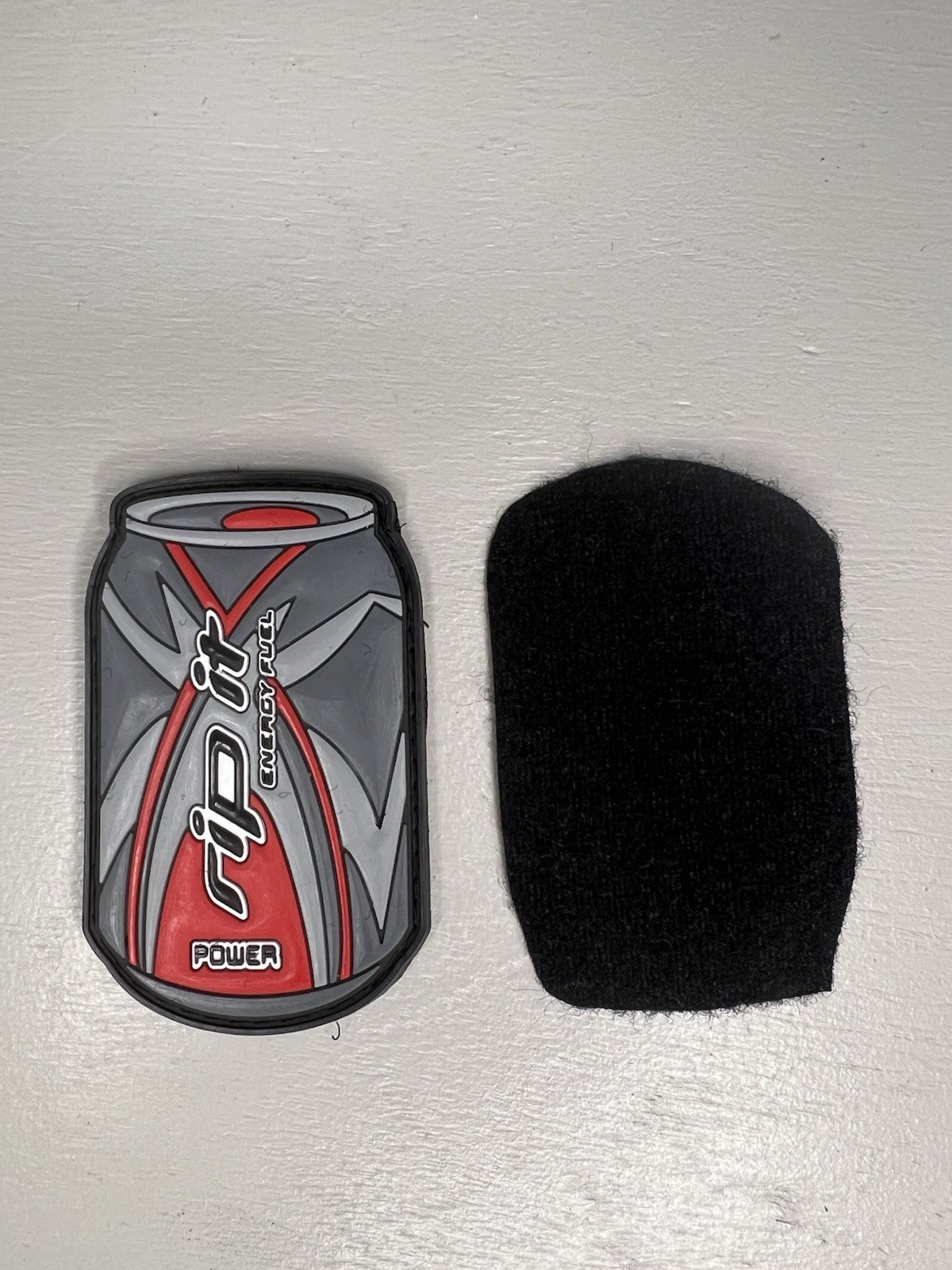 RIP IT Energy Drink PVC Military Morale Patch Military Deployment Patch, Veteran