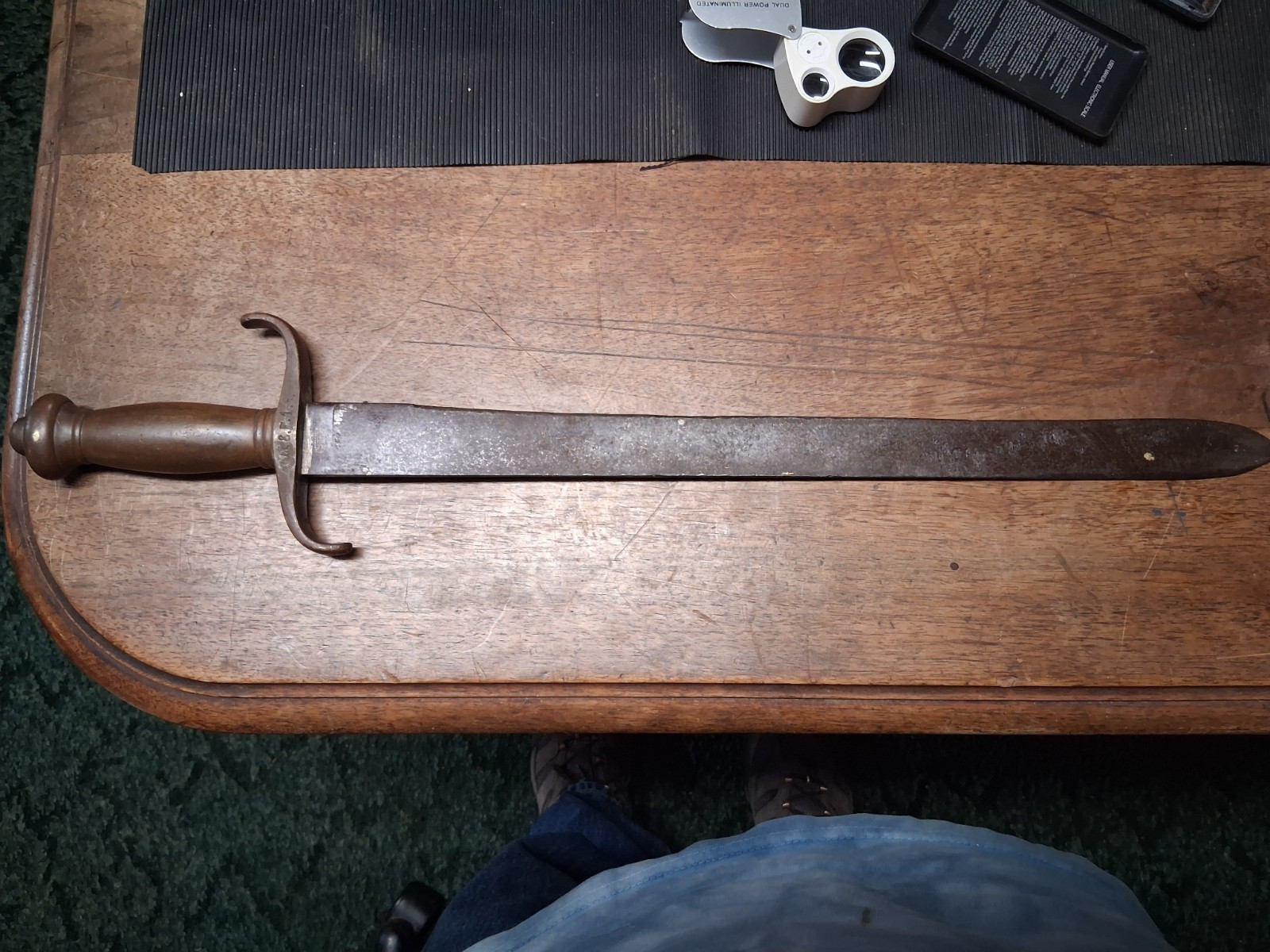 1800's German  Saxon Short Sword S&K  P.D.L.
