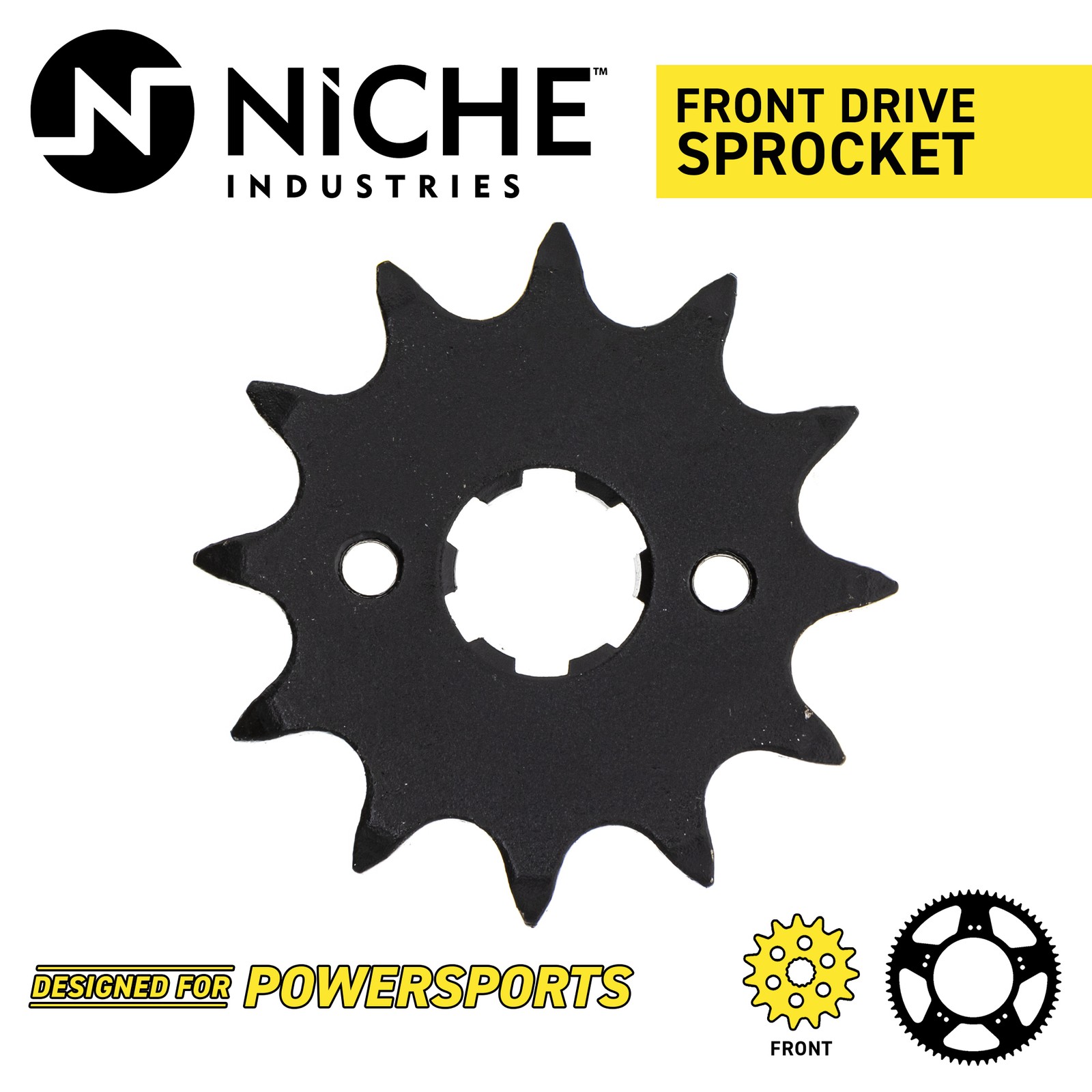 Sprocket Chain Set for Honda TRX200 TRX200D 12/42 Tooth 520 X-Ring Front Rear