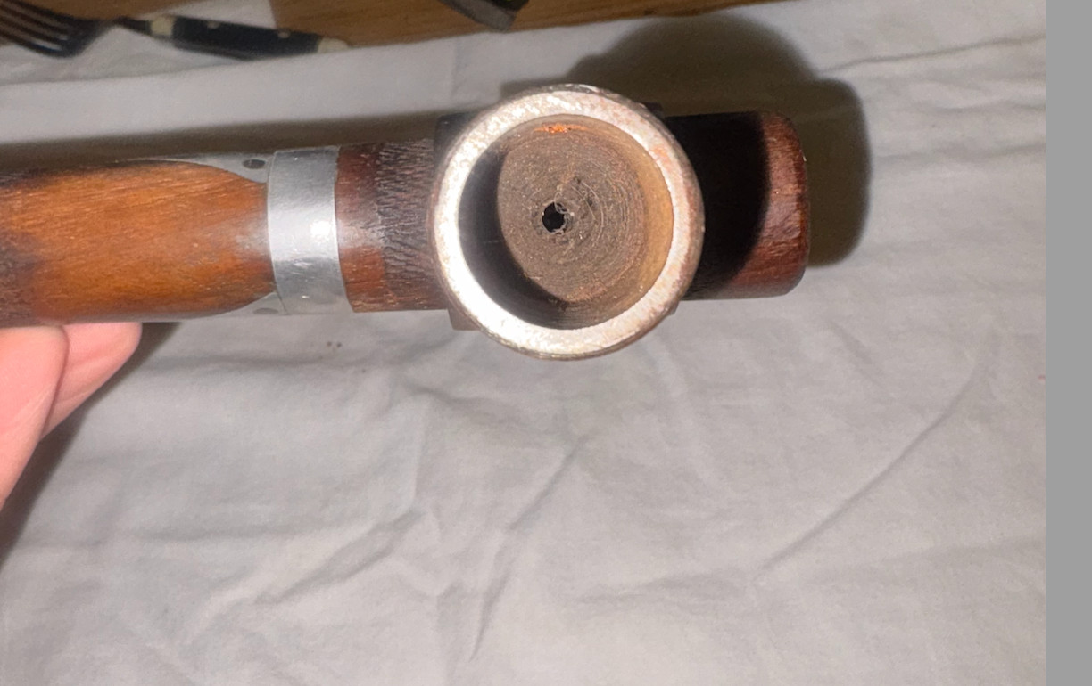 Antique vintage Native American Indian heart Trade Pipe Tomahawk Navajo Axe