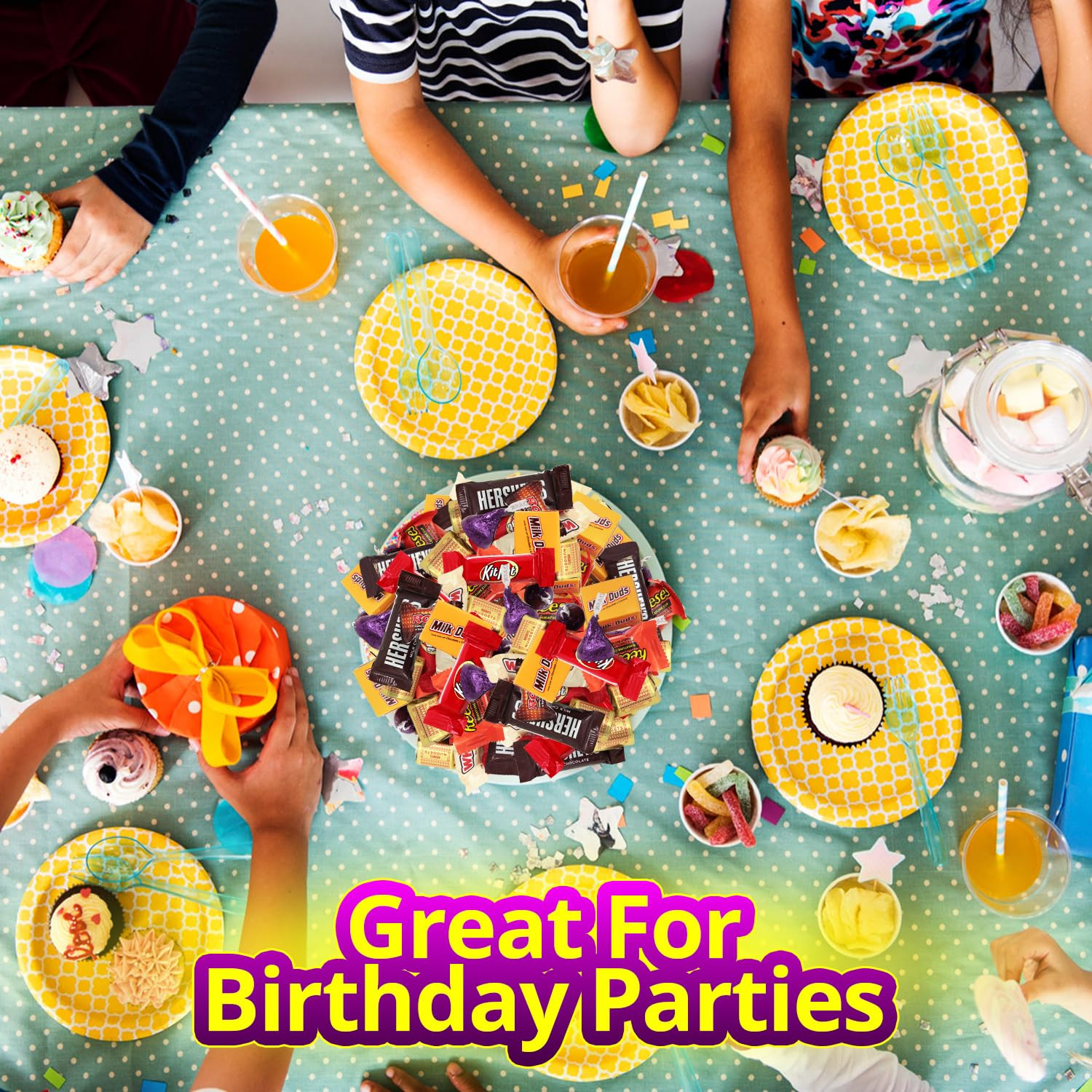 Assorted Chocolate Candy Variety Pack - 2 Lb Bulk Easter Candies Chocolate Mix -