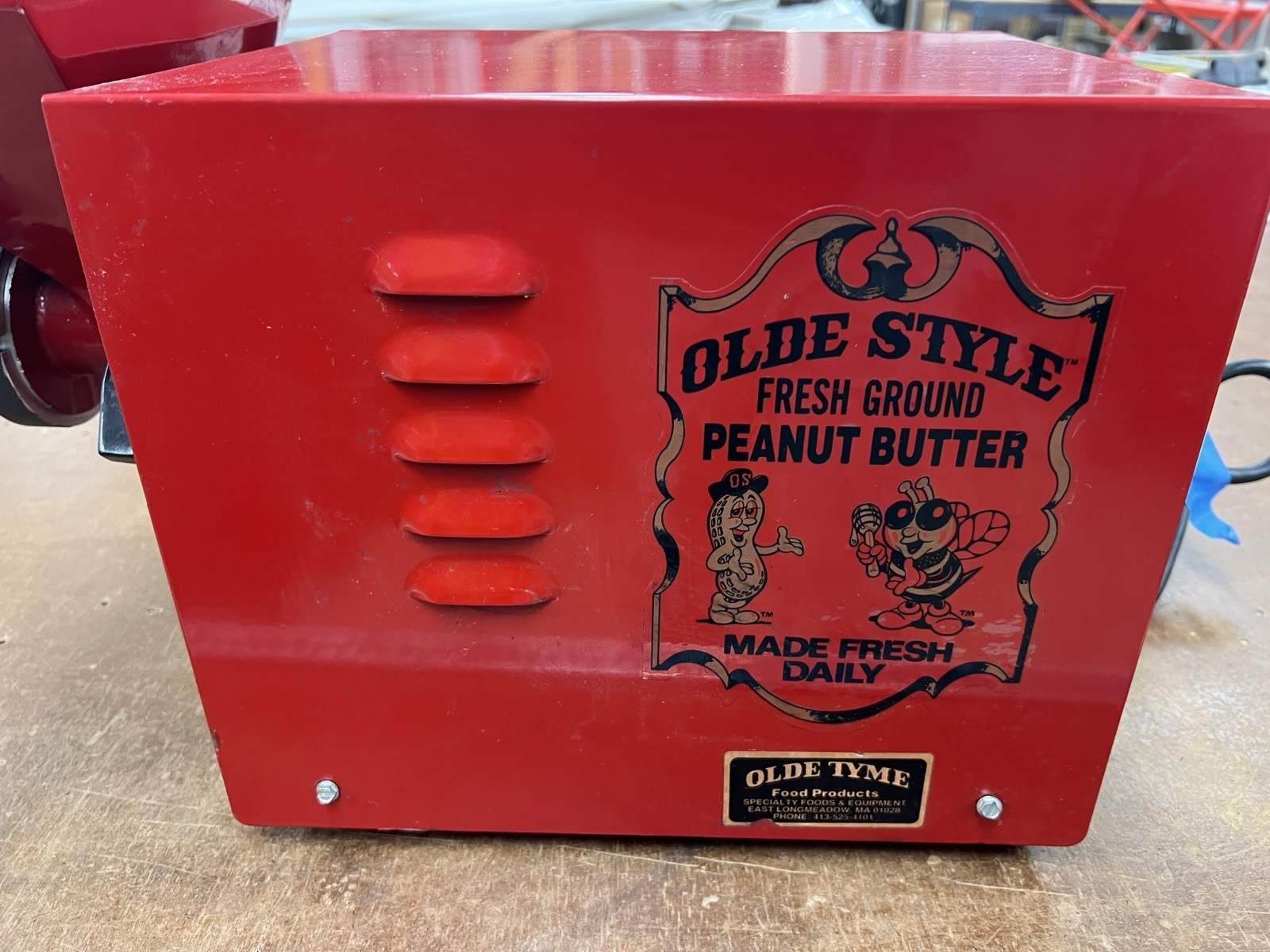 Olde Thyme Food Products PN1 Peanut Butter Grinder Tested Working