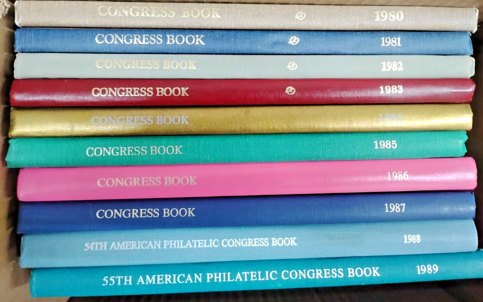 CONGRESS BOOK Complete Set, 1960 - 2010