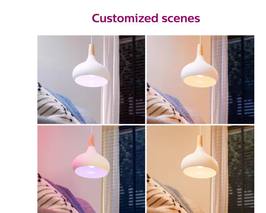 Philips Smart Plug-In Dimmable Wi-Fi Wiz Connected Strip Light 6.6-ft 9290025249