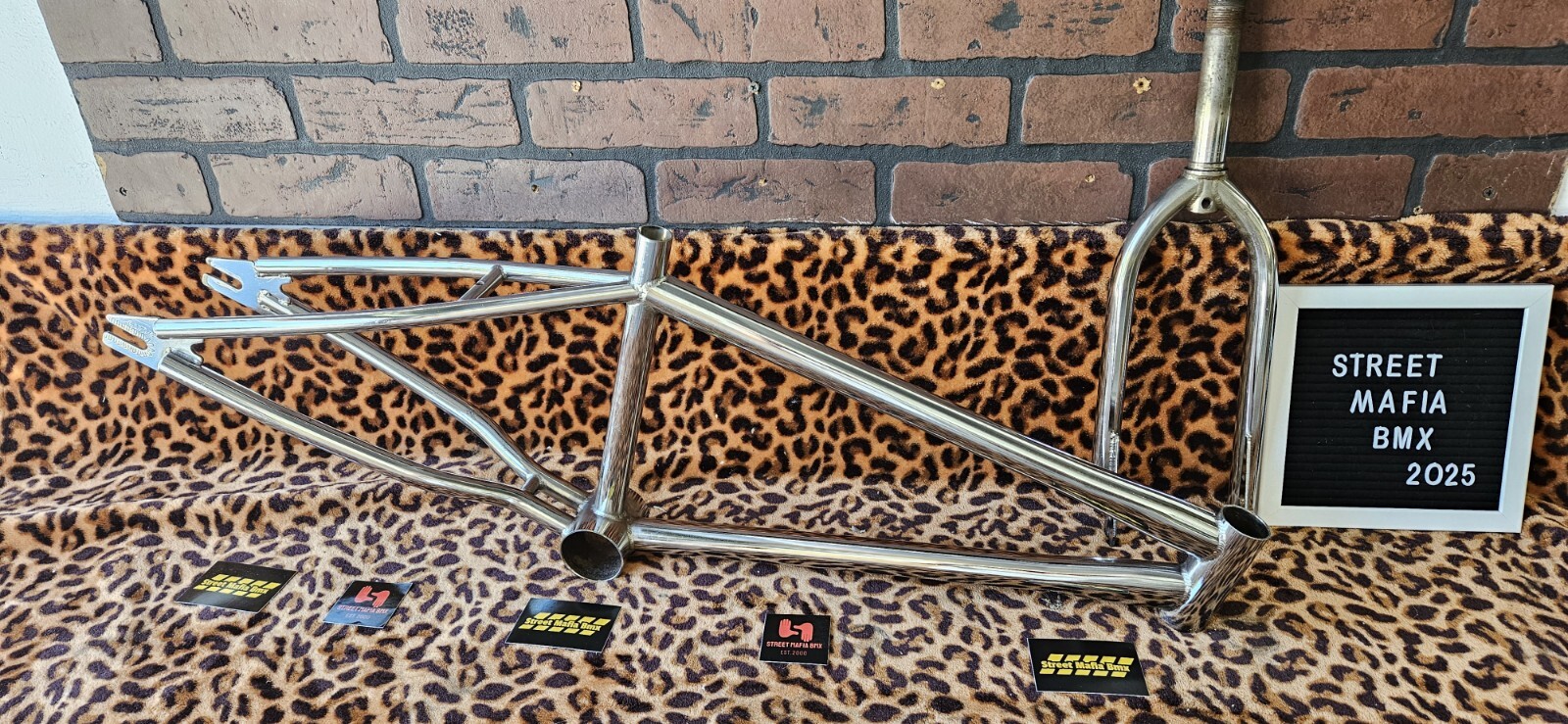 Schwinn Predator 1983 Old school BMX bike FRAME The Sting TRX Forks SE GT Chrome