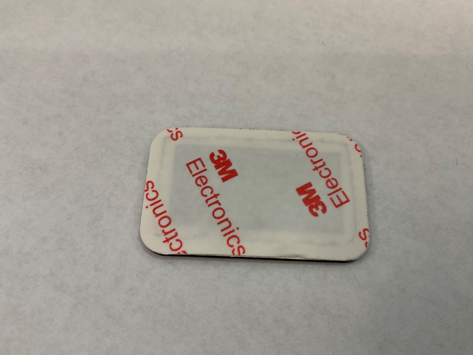 NEW Tumi Large 2-1/4” x 1-3/8” Leather Monogram Patch - CLASSIC SOLID BLACK