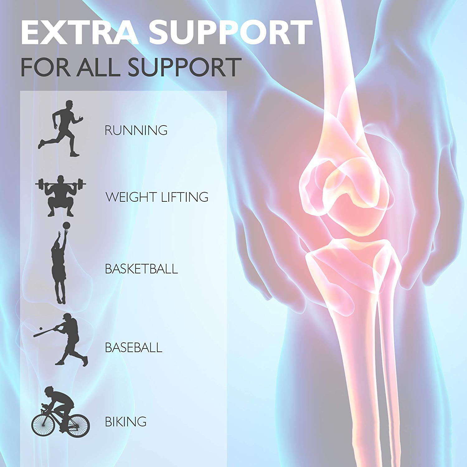 Multi-functional Sport Drop Knee Pads for Cycling Skiing Snowboarding Skating US