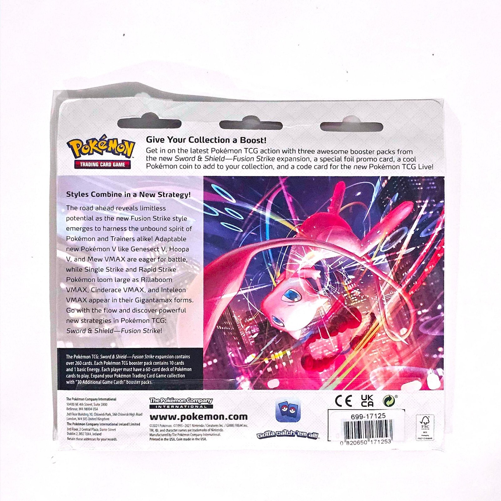 Pokemon 3 Pack Blister Booster Pack Protective Sleeves x50 Self Sealing Clear