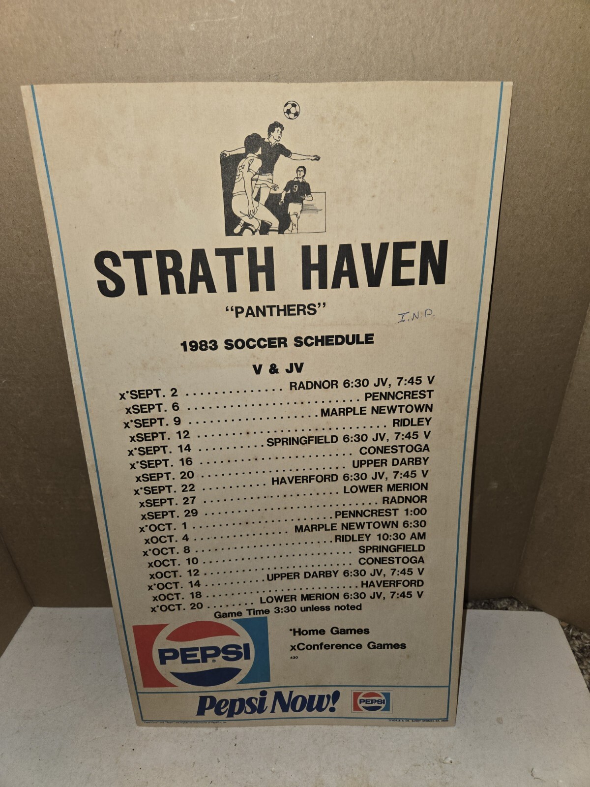 3 Vintage 80s Nether Providence,Strath Haven High School Soccer Schedules,Pepsi